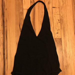 American Apparel Black Bodysuit